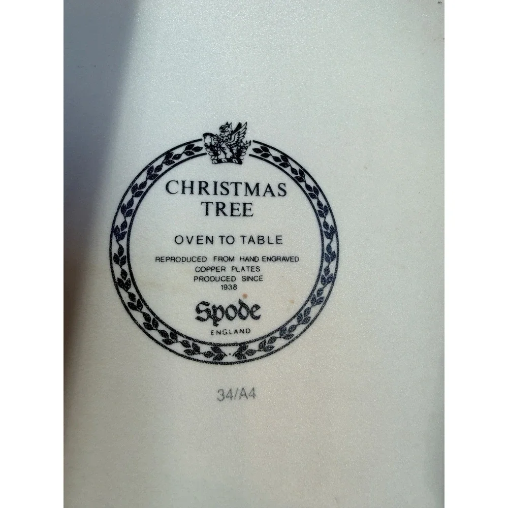 Spode Christmas Tree 11